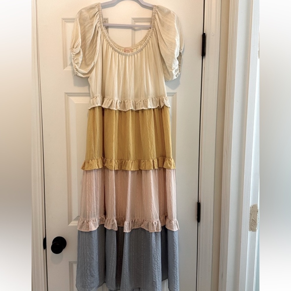 Love Colette Tiered Ruffle Dress